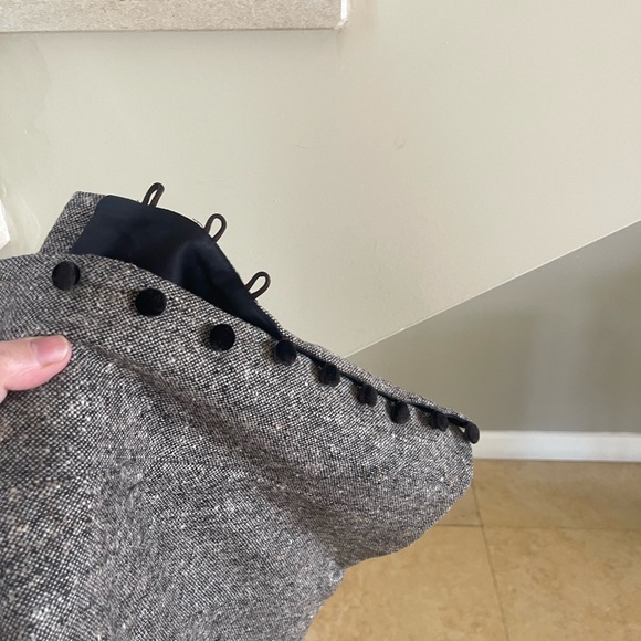 VINTAGE ZANG TOI brown BUSTIER TOP - Picture 6 of 10